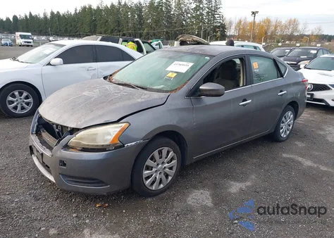 2015 Nissan Sentra Sv from USA, damaged, VIN 3N1AB7AP7FY351590